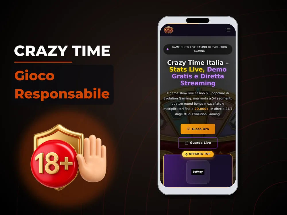 Crazy Time - Gioco Responsabile