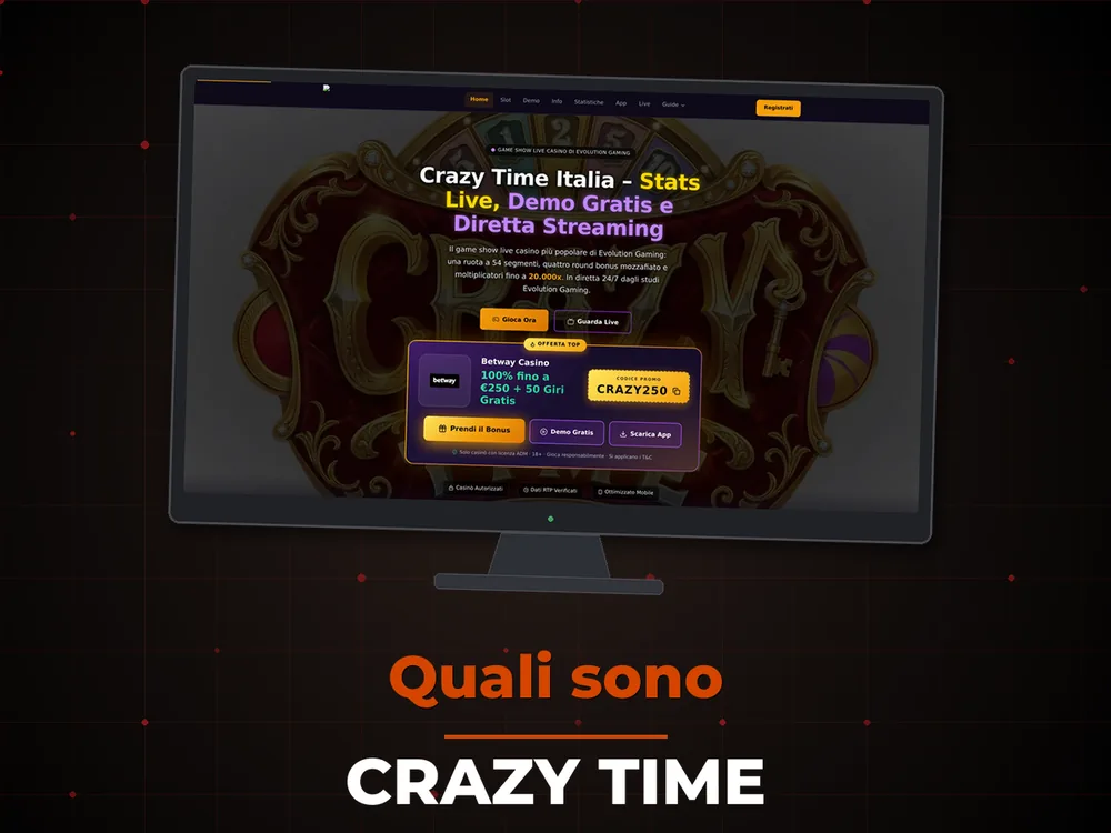 Crazy Time - Quali sono
