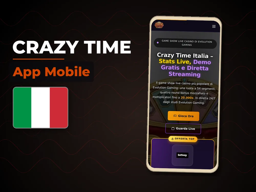 Crazy Time - App Mobile