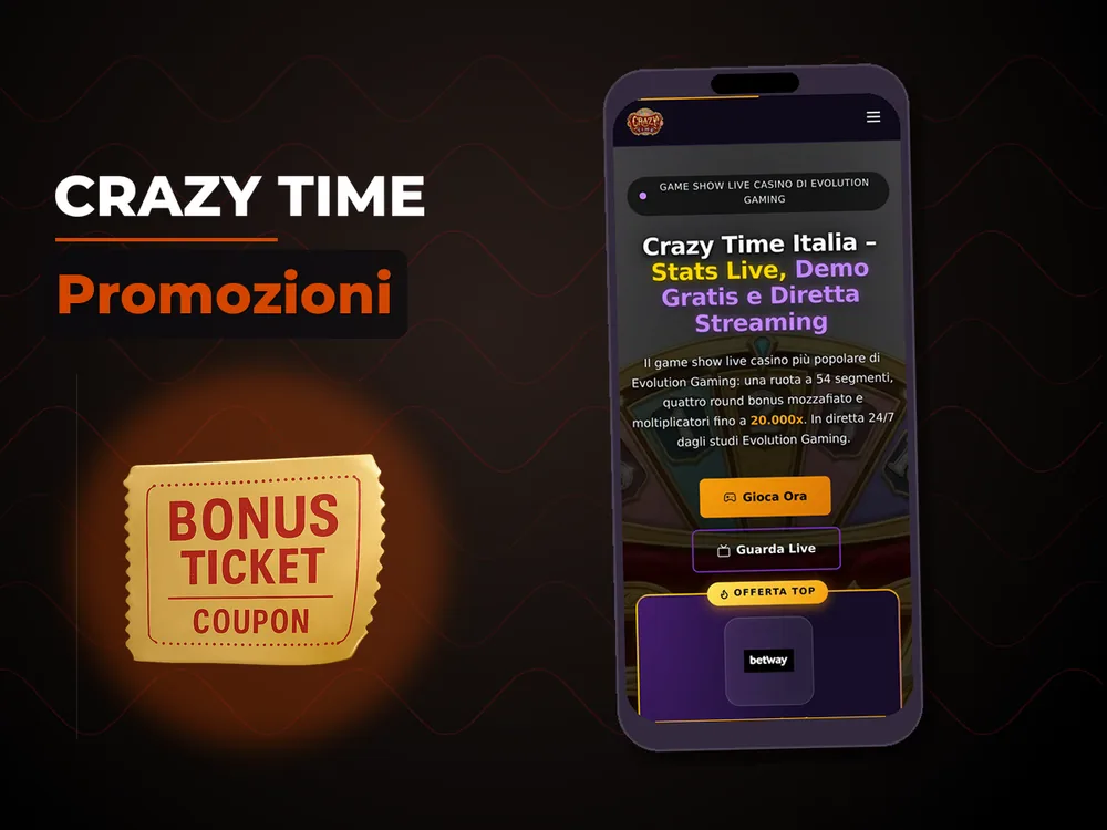 Crazy Time - Promozioni