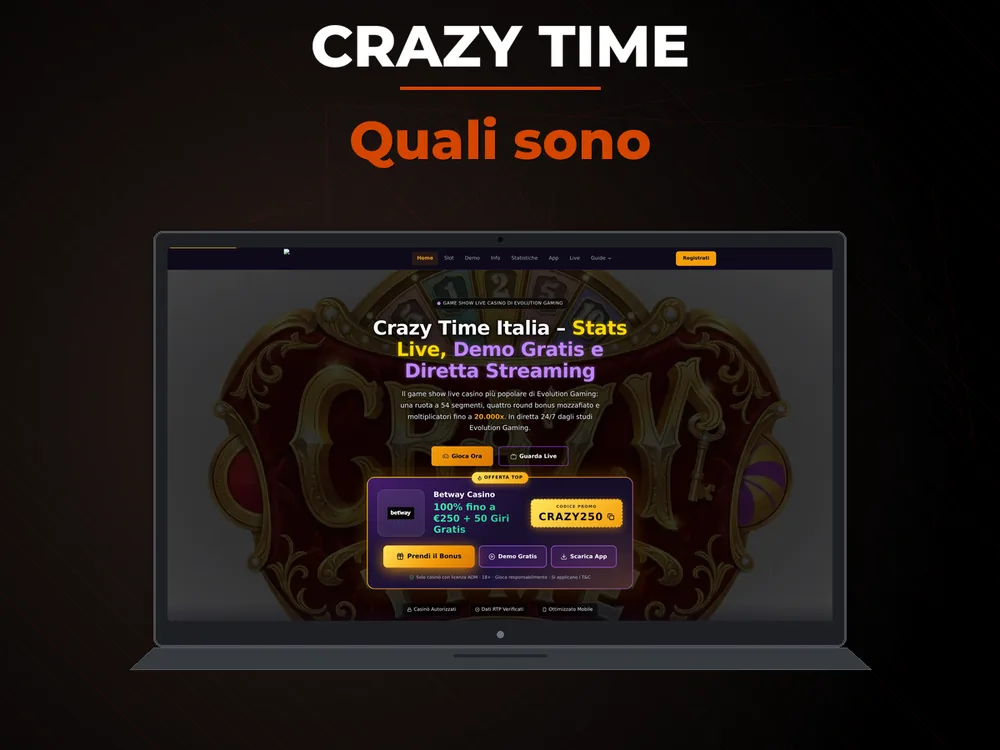 Crazy Time - Quali sono