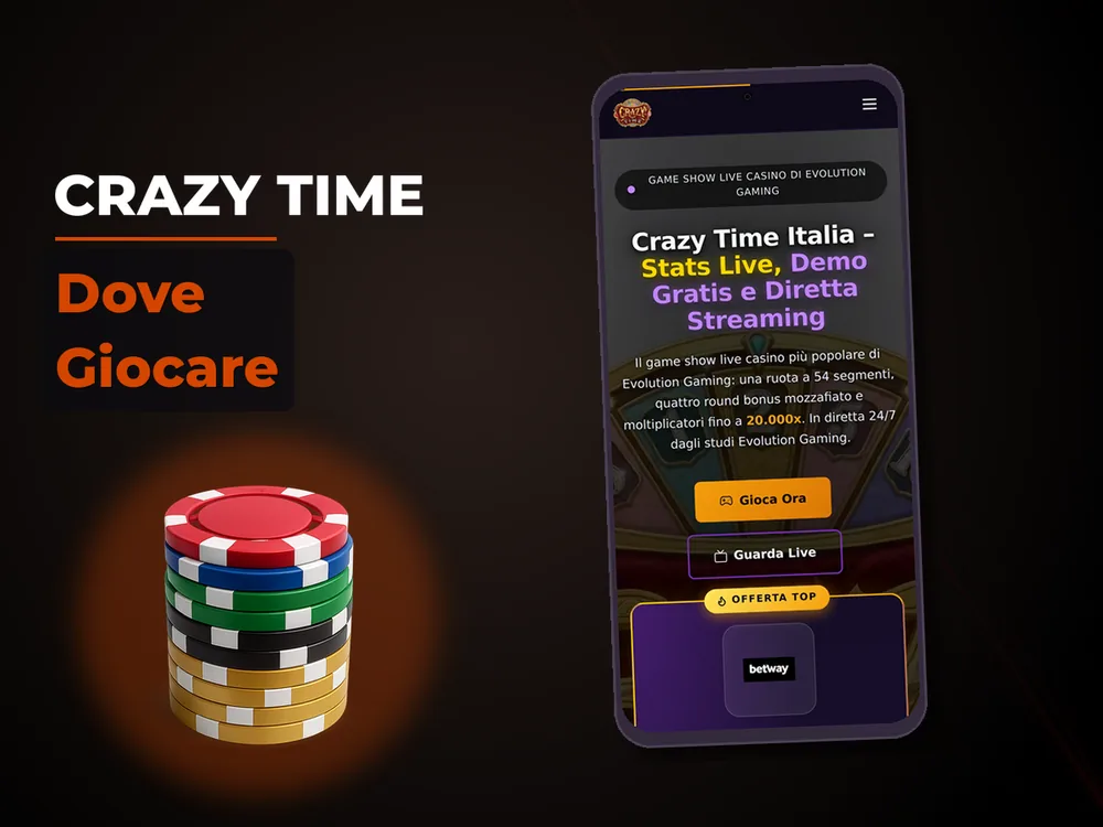 Crazy Time - Dove Giocare