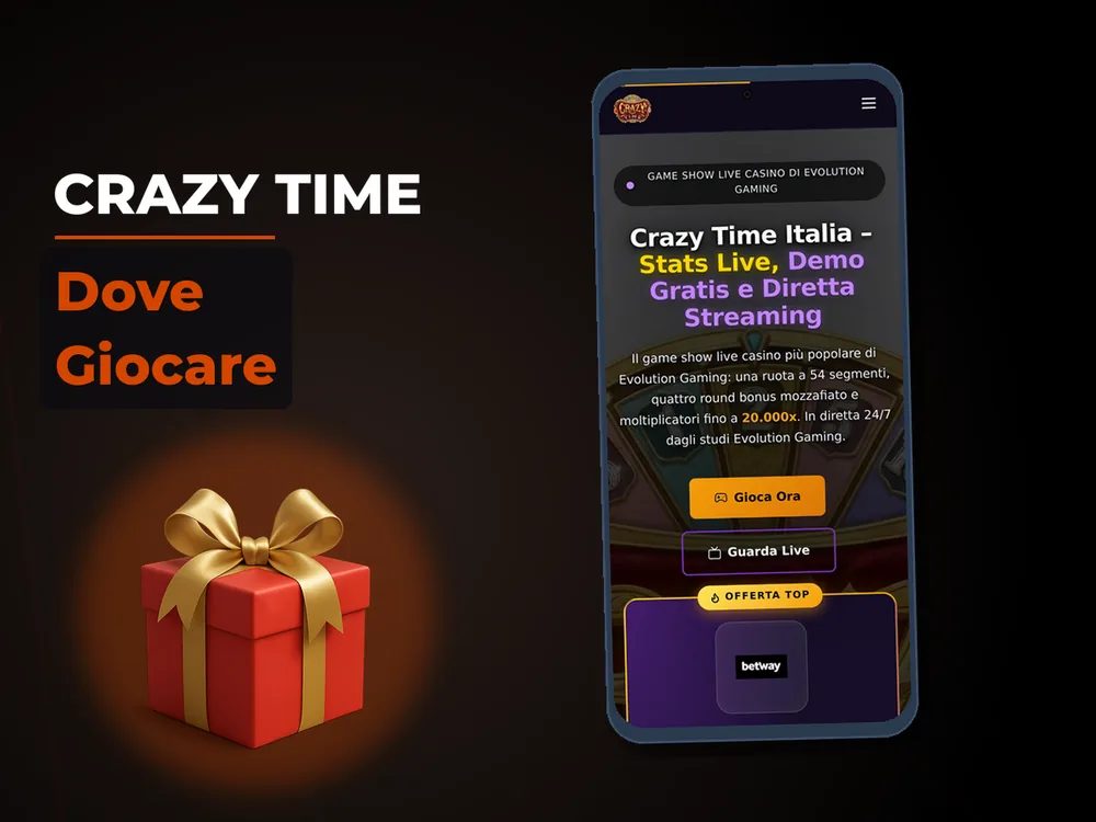 Crazy Time - Dove Giocare