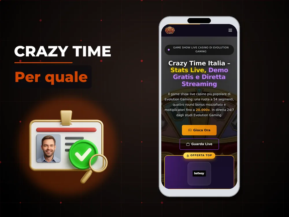 Crazy Time - Per quale