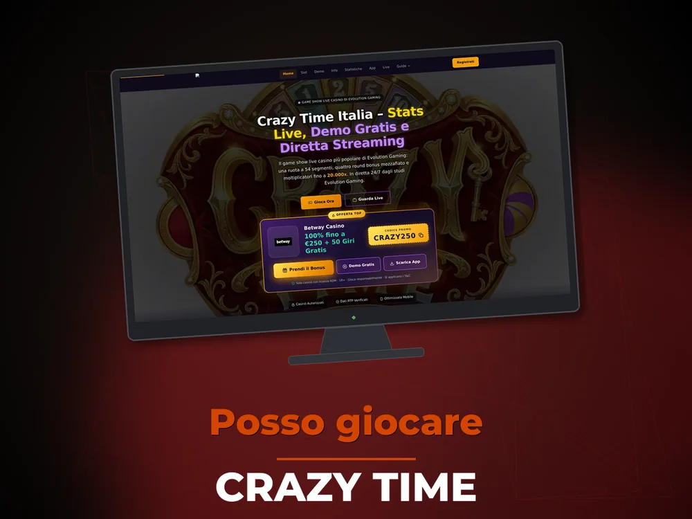 Crazy Time - Posso giocare