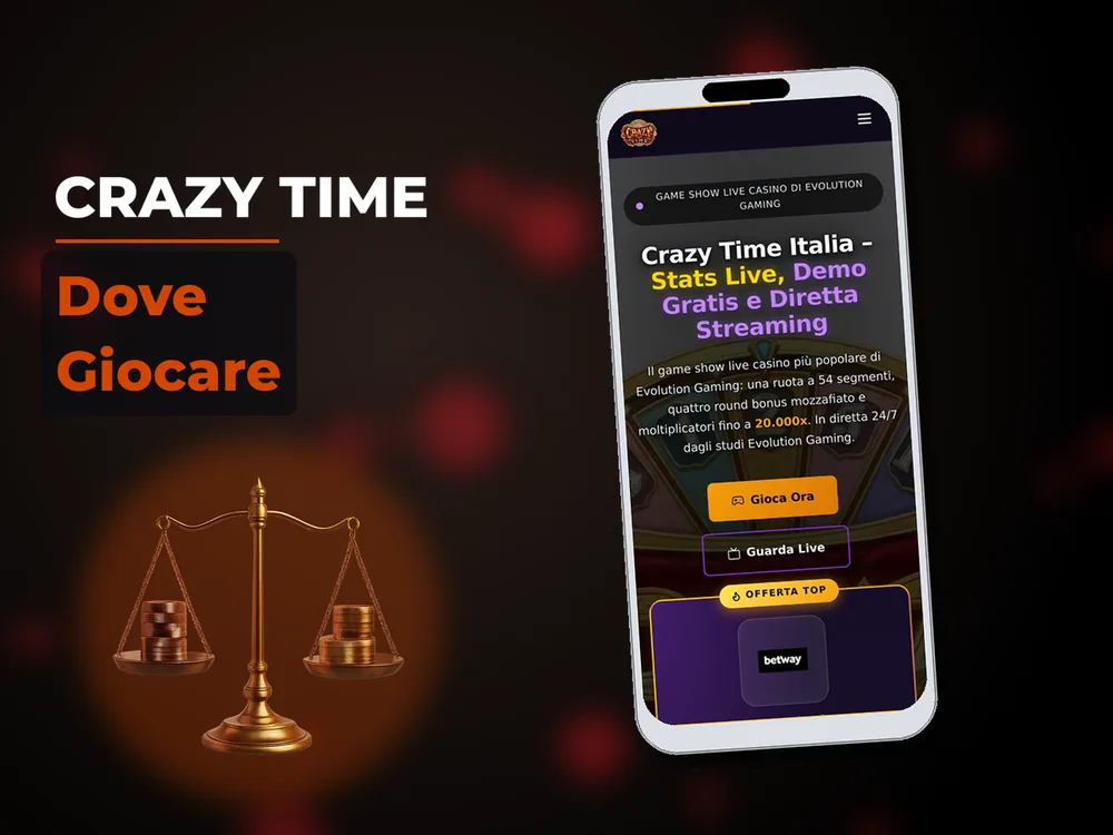 Crazy Time - Dove Giocare